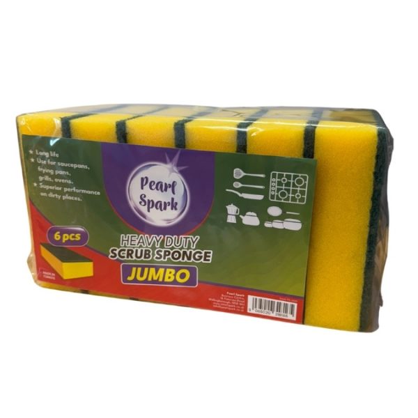 Sponges Scourers 4''x6Pcs